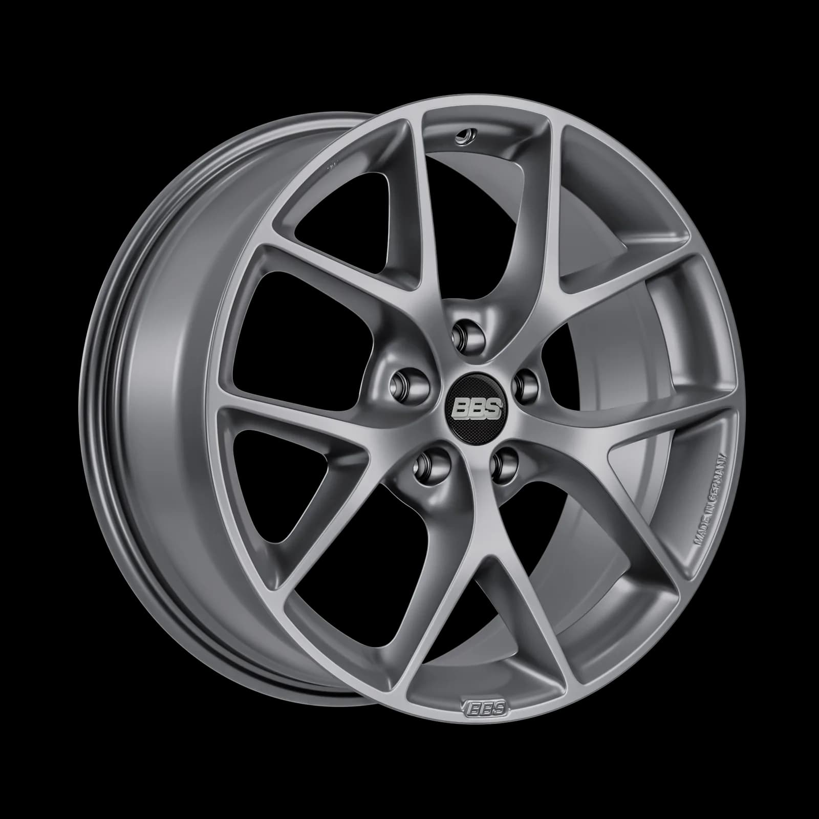 Легкосплавний диск 18" BBS SR 18x8 ET44 5x120 Himalaya Grey сатиновий - фото My Tuning Lab