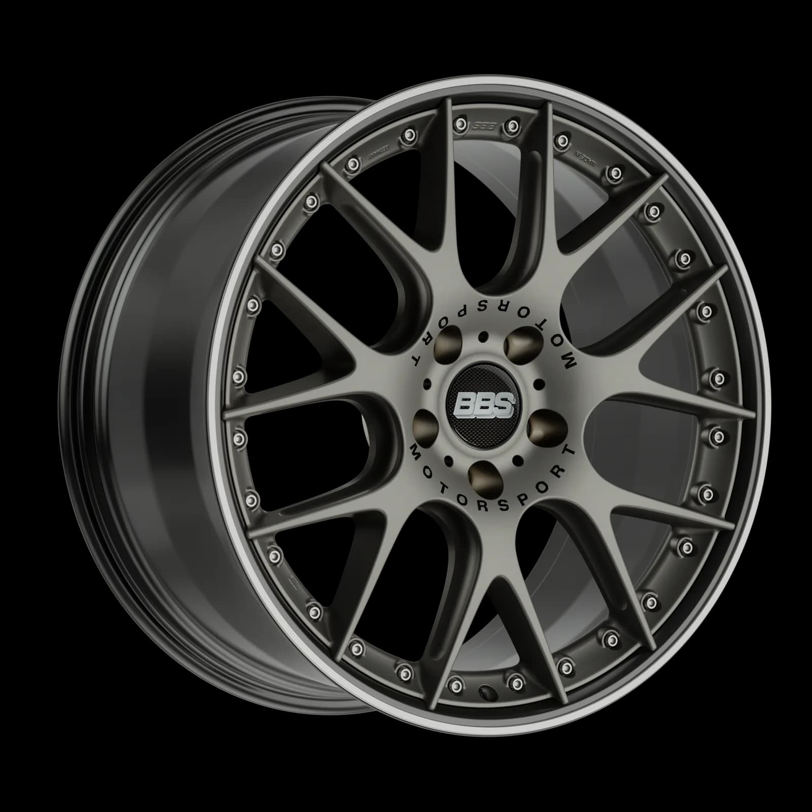 Легкосплавний диск 21" BBS CH-R 2 21x10,5 ET47 5x130 чорний сатиновий - фото My Tuning Lab