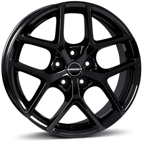 Легкосплавний диск 20" Borbet Y 20x8,5 ET35 5x112 чорний Glossy - фото My Tuning Lab