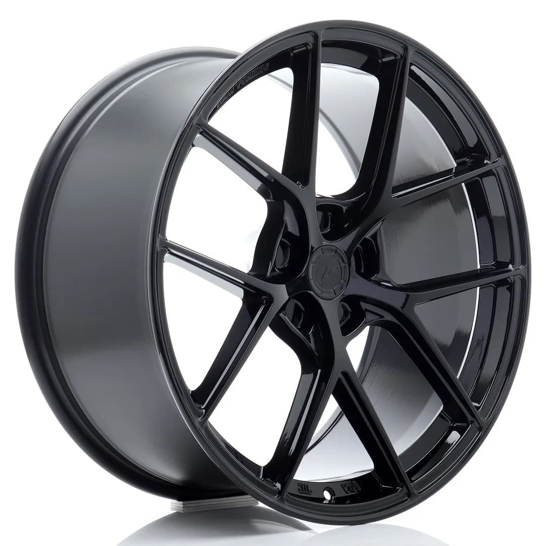 Легкосплавний диск 20" Japan Racing SL01 20x9,5 ET22 5x112 глянцевий чорний - фото My Tuning Lab