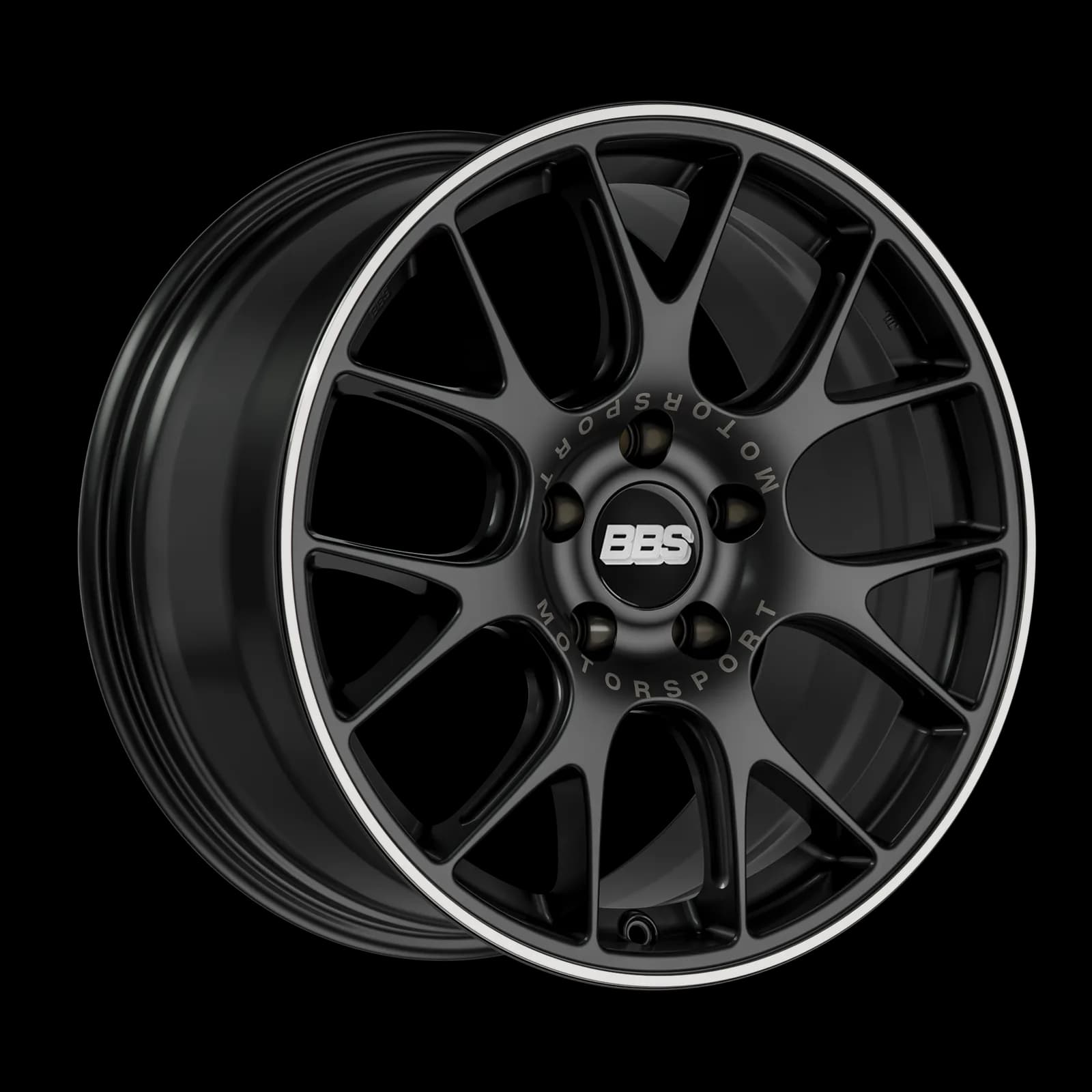 Легкосплавний диск 18" BBS CH-R 18x9 ET44 5x120 чорний сатиновий - фото My Tuning Lab