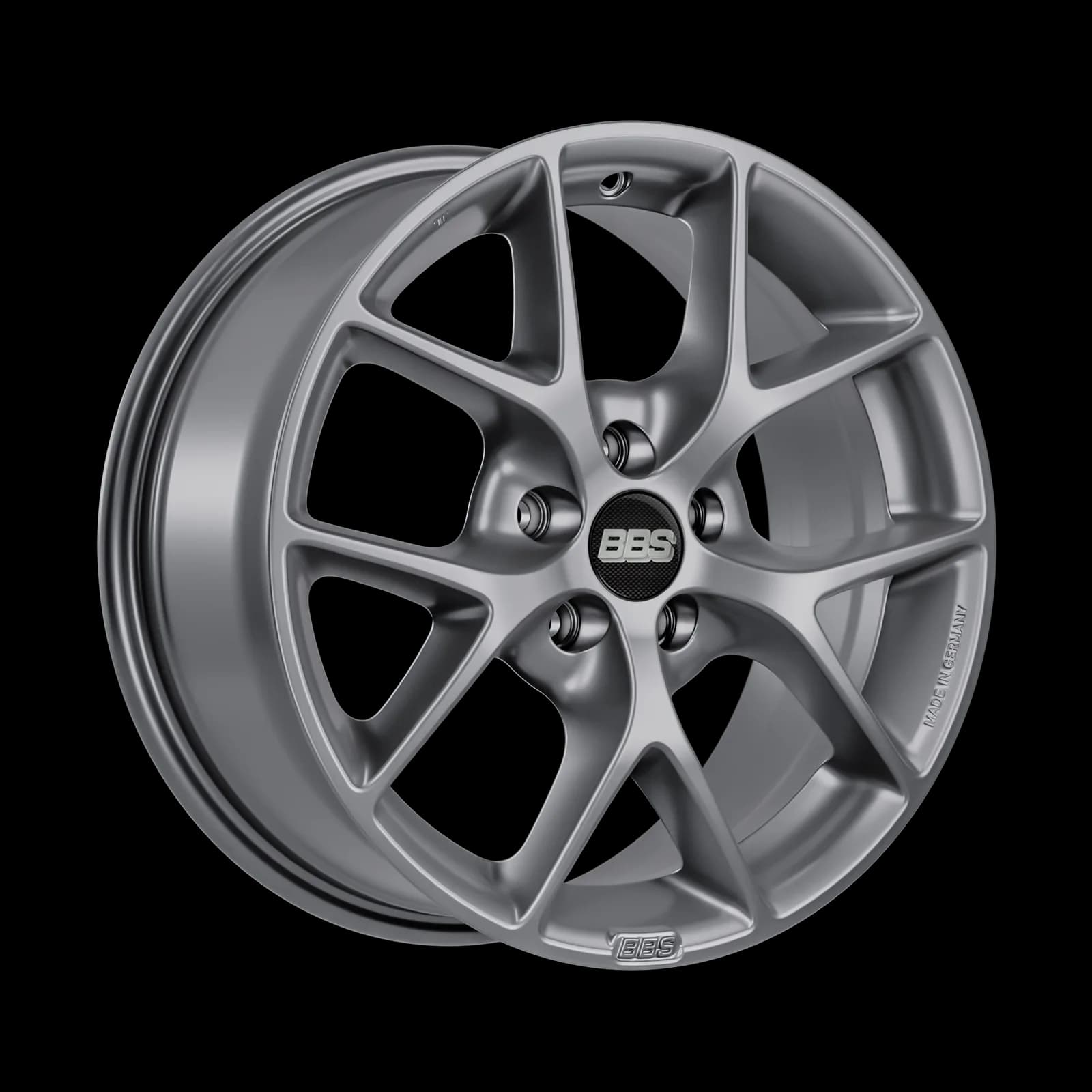 Легкосплавний диск 16" BBS SR 16x7 ET36 5x100 Himalaya Grey сатиновий - фото My Tuning Lab