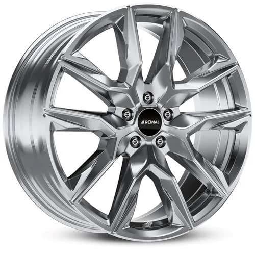 Легкосплавний диск 20" Ronal R71 20x8,5 ET20 5x112 Platinum срібний - фото My Tuning Lab