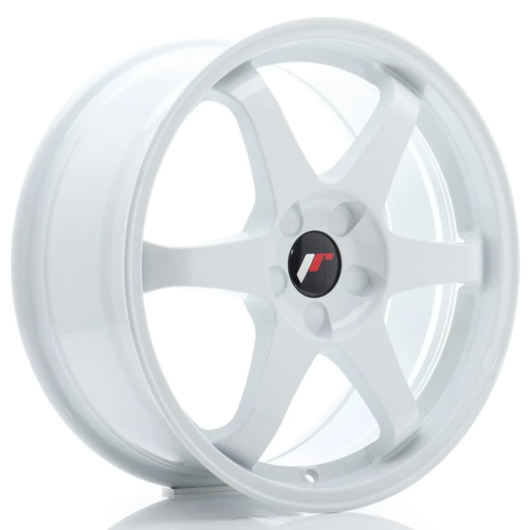 Легкосплавний диск 18" Japan Racing JR3 18x8 ET43 5x114,3 білий - фото My Tuning Lab