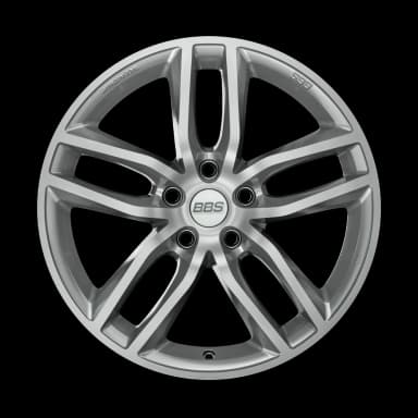Легкосплавний диск 18" BBS SX 18x8 ET35 5x112 Platinum срібний Diamantgedreht - фото My Tuning Lab