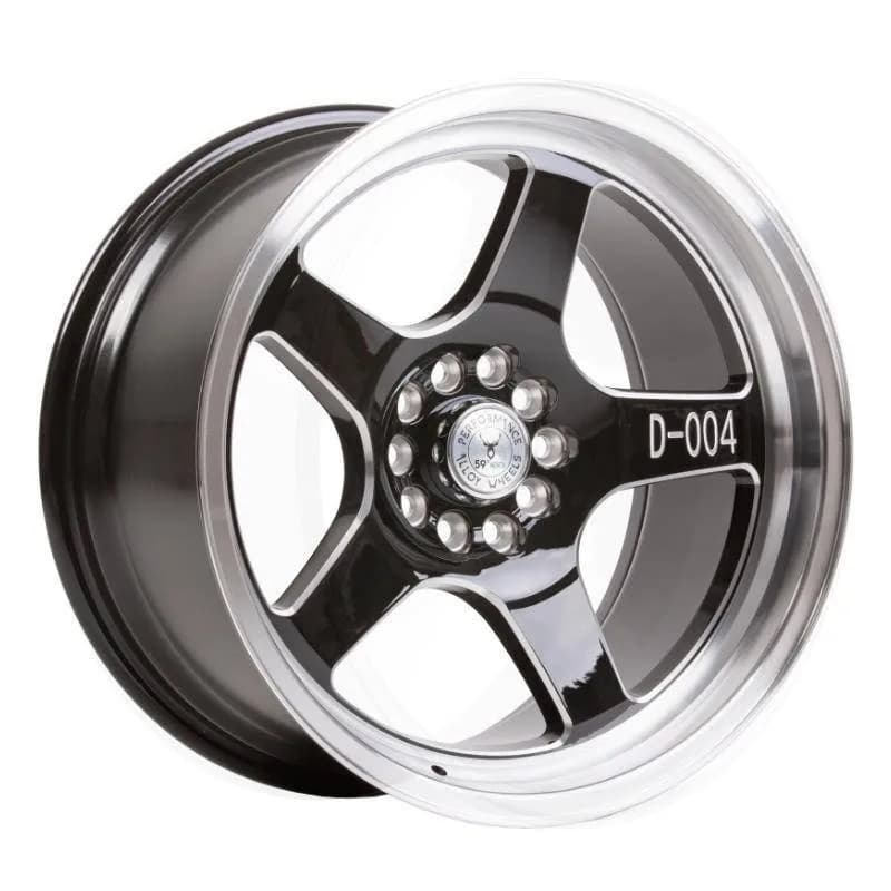 Легкосплавний диск 18" 59 North Wheels D-004 18x9,75 ET-5 5x114,3/120 глянцевий чорний / полірований - фото My Tuning Lab