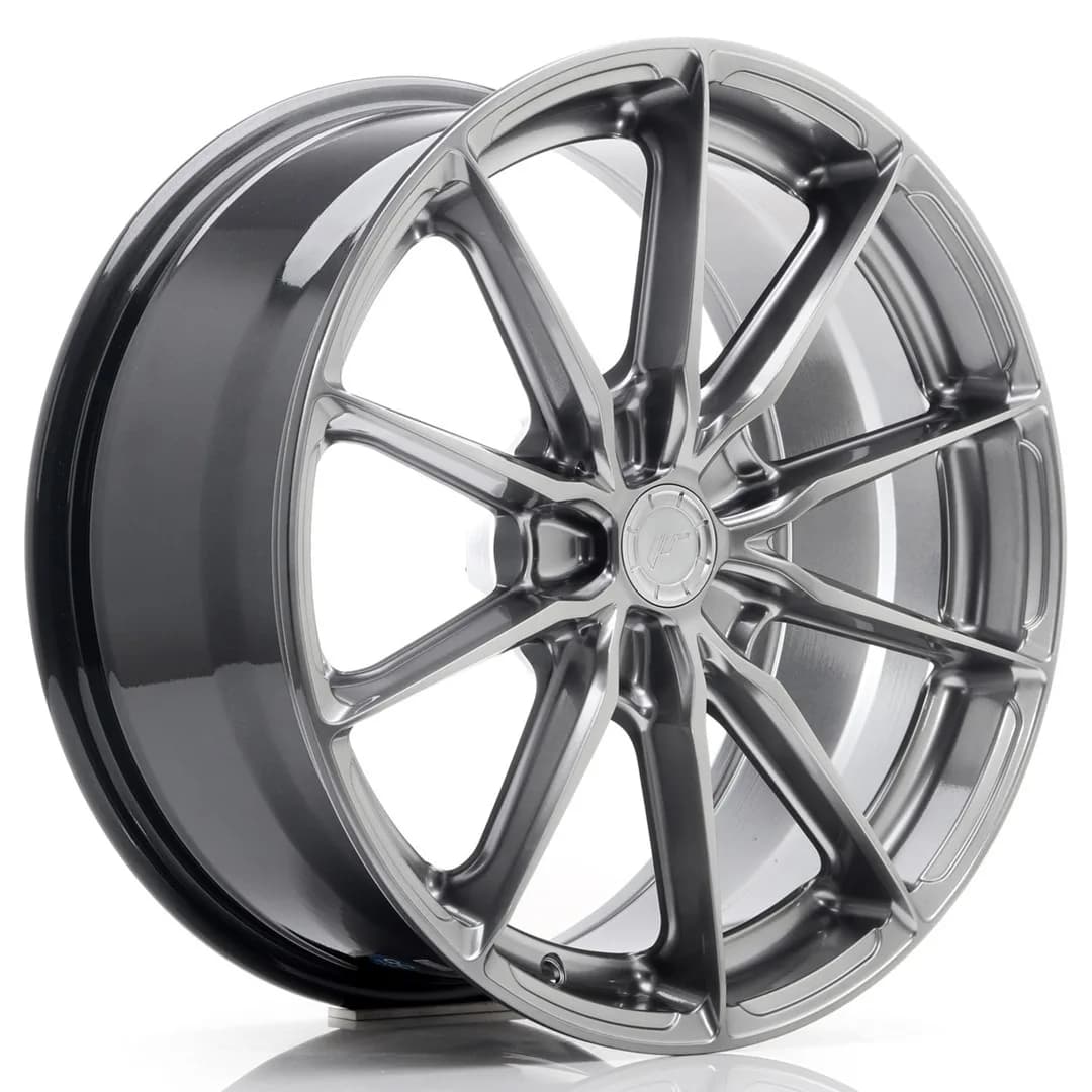 Легкосплавний диск 18" Japan Racing JR37 18x8 ET45 5x112 насичений чорний - фото My Tuning Lab