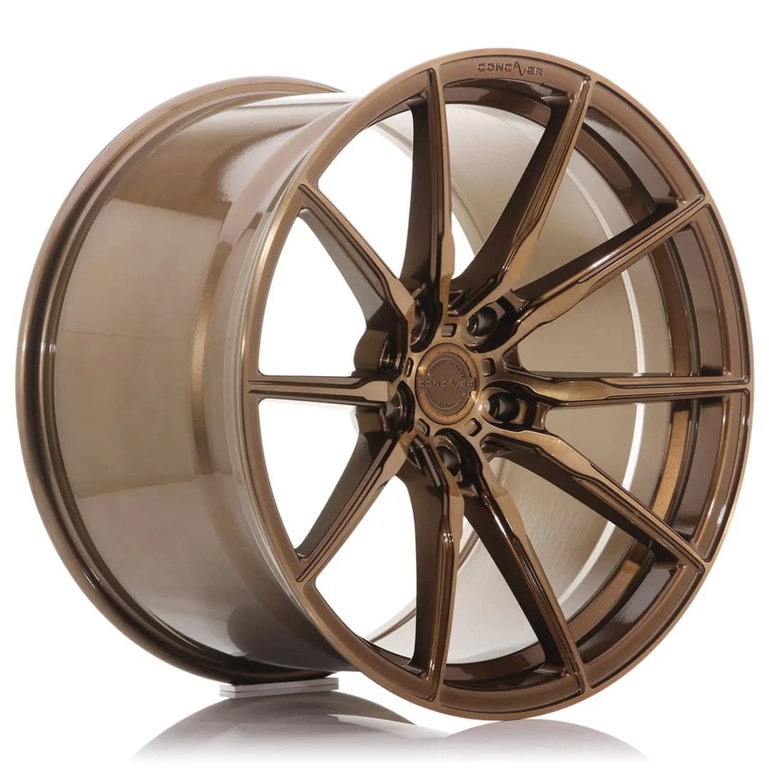 Легкосплавний диск 20" Concaver CVR4 20x9,5 ET22 5x120 брашований бронза - фото My Tuning Lab