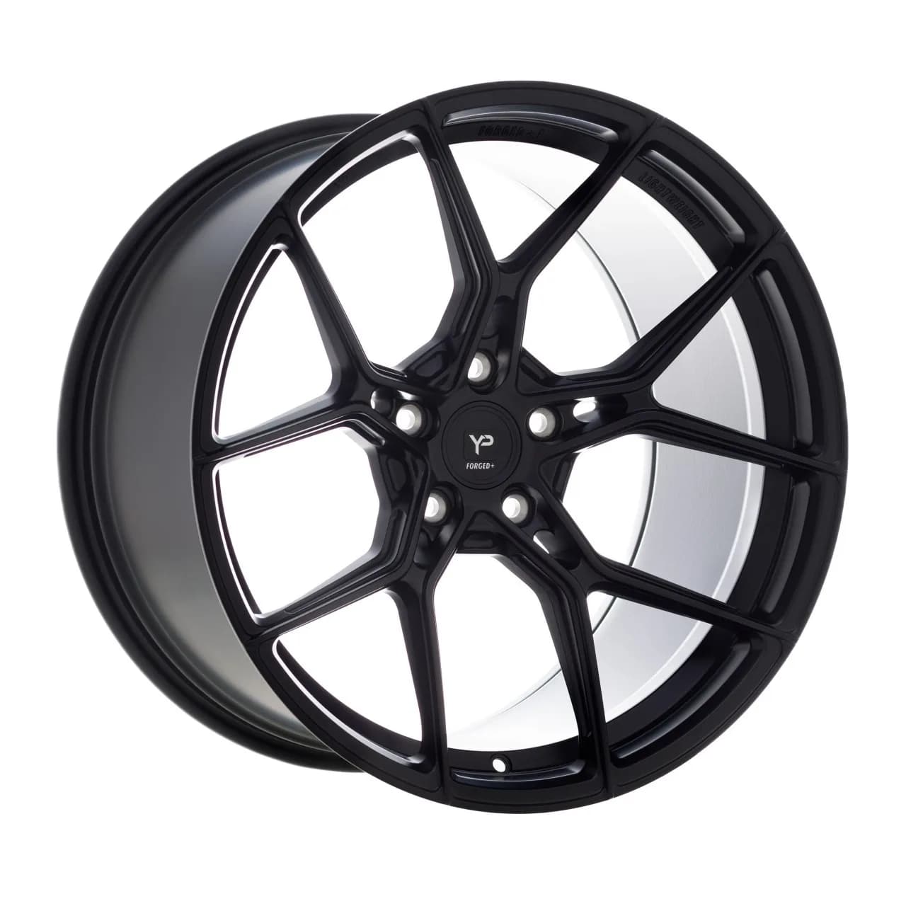 Легкосплавний диск 20" Yido Performance Forged+R RS1 20x11 ET12 5x112 матовий чорний - фото My Tuning Lab