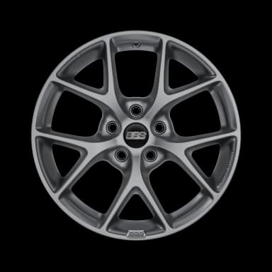 Легкосплавний диск 17" BBS SR 17x8 ET42 5x112 Himalaya Grey сатиновий - фото My Tuning Lab