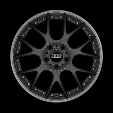 Легкосплавний диск 20" BBS CH-R 2 20x8,5 ET49 5x130 чорний сатиновий - фото My Tuning Lab