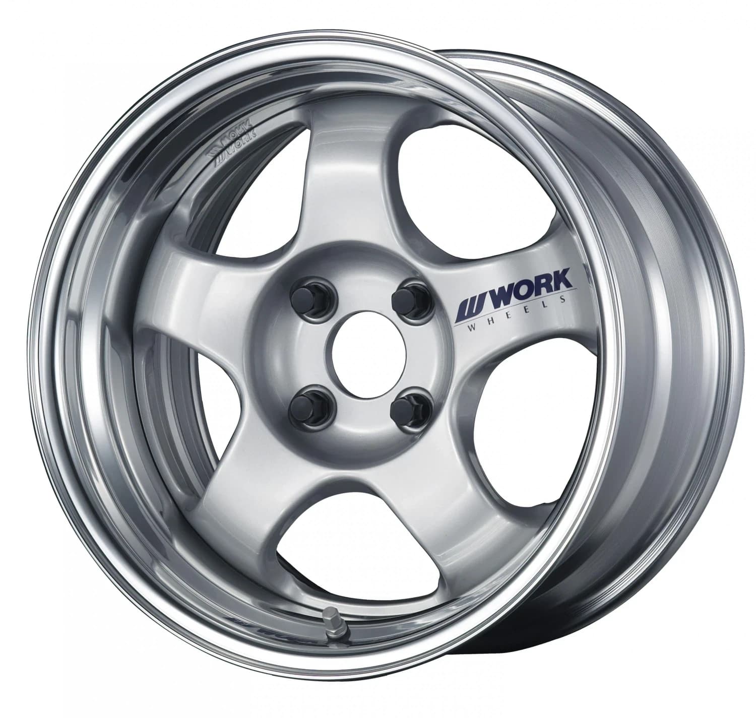 Легкосплавний диск 15" Work Wheels Meister S1-2P 15x7 BLANK срібний (SIL) - фото My Tuning Lab