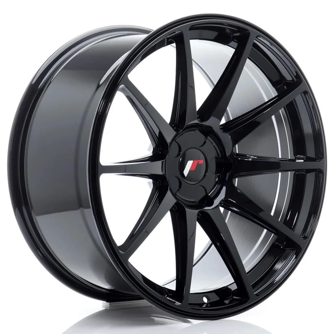 Легкосплавний диск 20" Japan Racing JR11 20x10 ET40 5x120 глянцевий чорний - фото My Tuning Lab