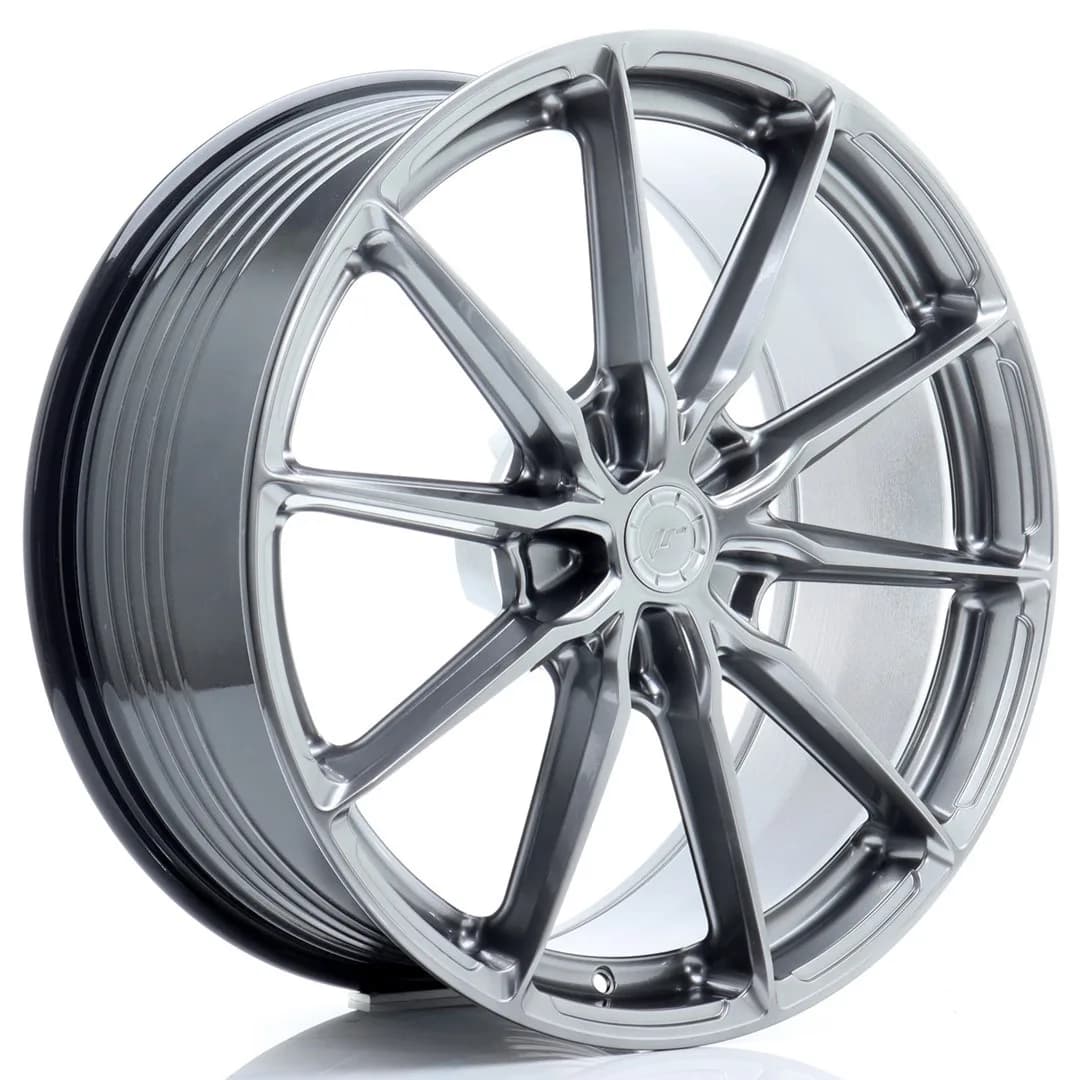 Легкосплавний диск 21" Japan Racing JR37 21x9,5 ET25 5x112 насичений чорний - фото My Tuning Lab