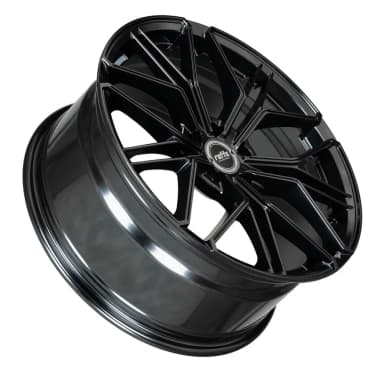 Легкосплавний диск 19" Raffa RF-02 19x8,5 ET45 5x112 Glossy-чорний - фото My Tuning Lab