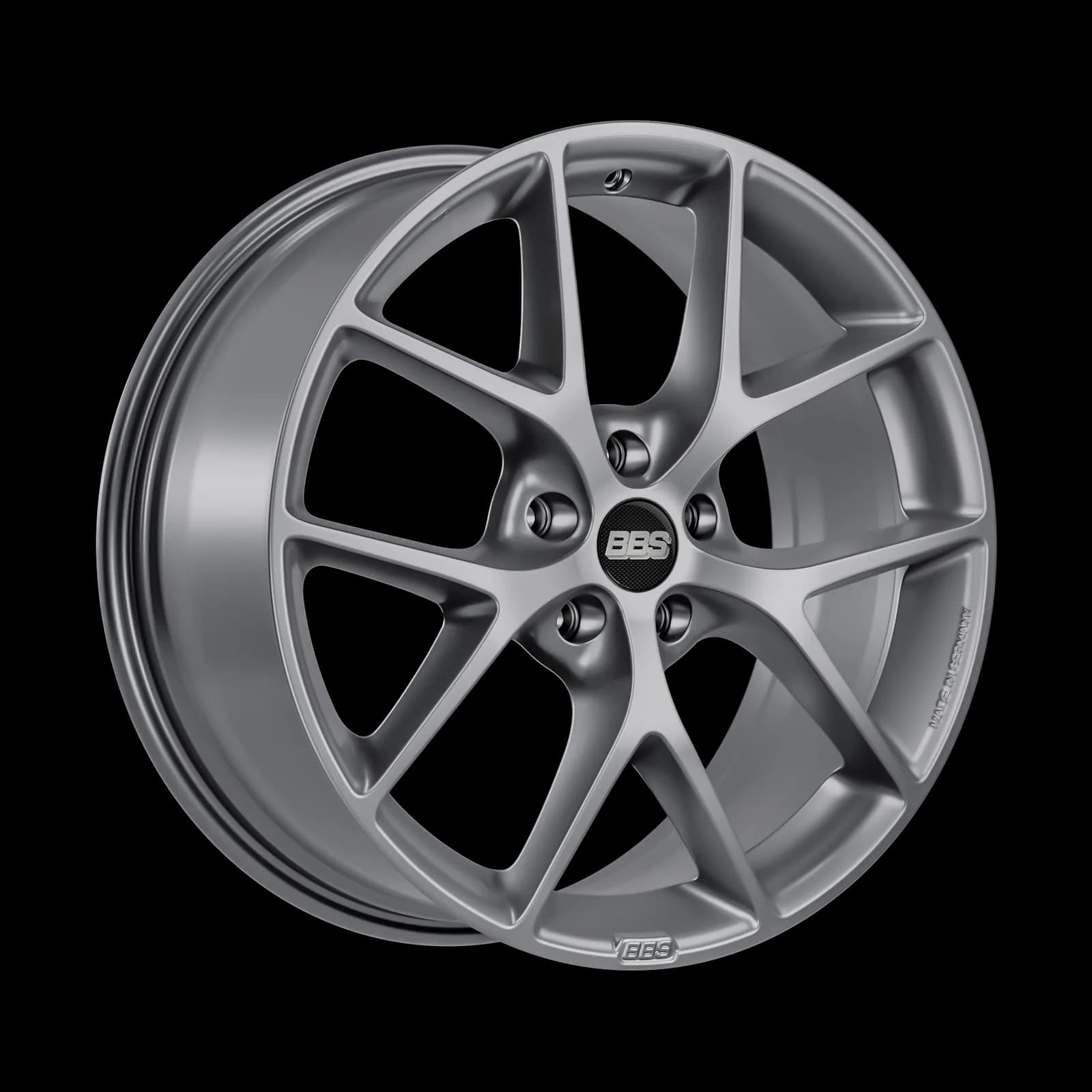 Легкосплавний диск 19" BBS SR 19x8,5 ET46 5x112 Himalaya Grey сатиновий - фото My Tuning Lab