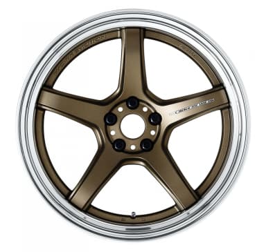 Легкосплавний диск 20" Work Wheels Work Emotion T5R-2P Step Rim 20x10,5 BLANK Matte бронза (AHG) - фото My Tuning Lab