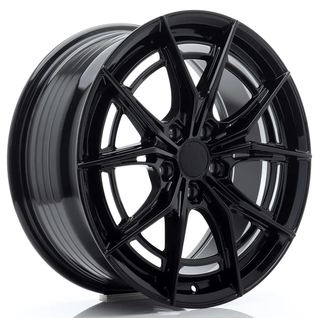 Легкосплавний диск 18" Japan Racing JR50 18x8 ET45 5x112 глянцевий чорний - фото My Tuning Lab