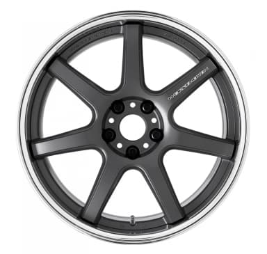 Легкосплавний диск 19" Work Wheels Work Emotion T7R-2P Step Rim 19x10 BLANK матовий графіт (MGM) - фото My Tuning Lab