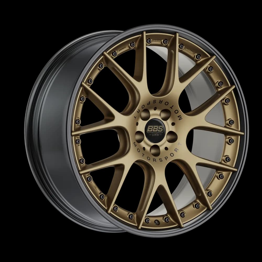 Легкосплавний диск 22" BBS CH-R 2 22x9,5 ET22 5x112 бронза сатиновий - фото My Tuning Lab