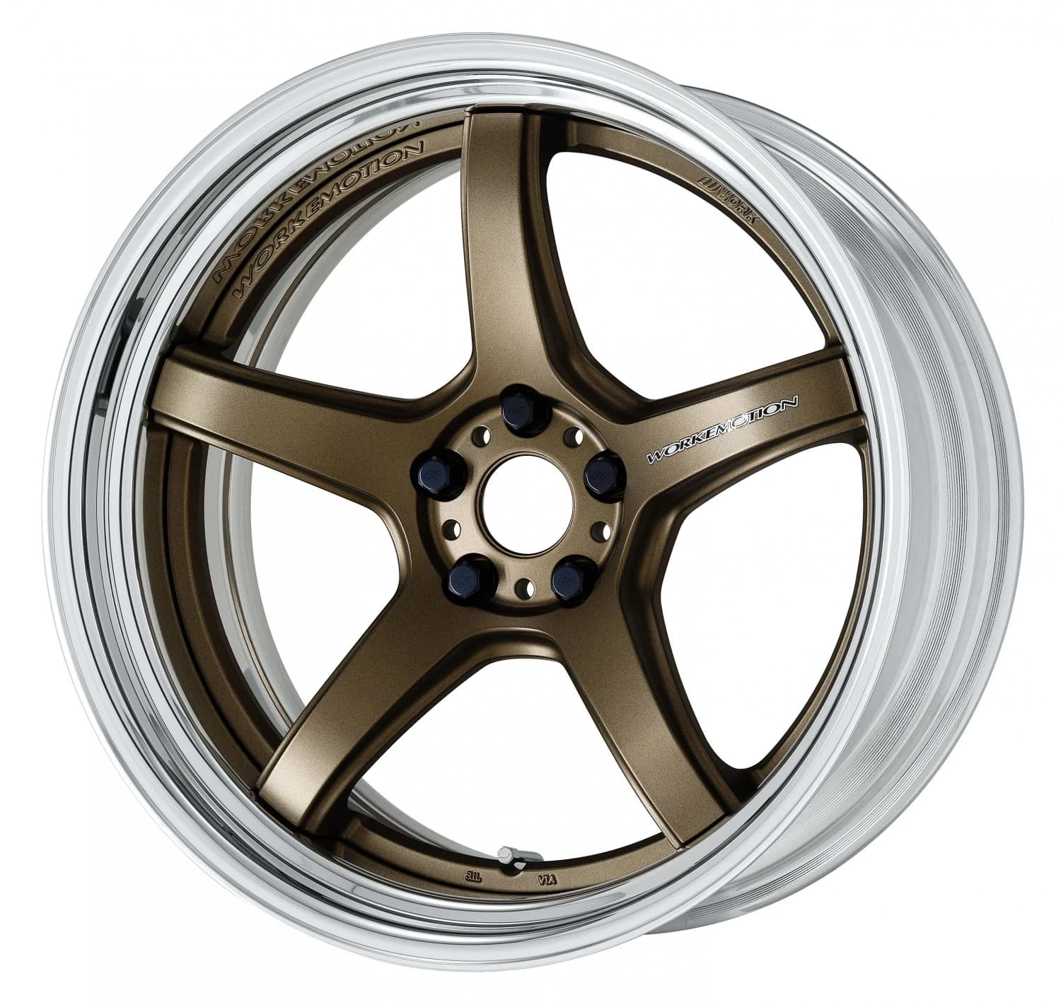 Легкосплавний диск 20" Work Wheels Work Emotion T5R-2P Step Rim 20x12 BLANK Matte бронза (AHG) - фото My Tuning Lab
