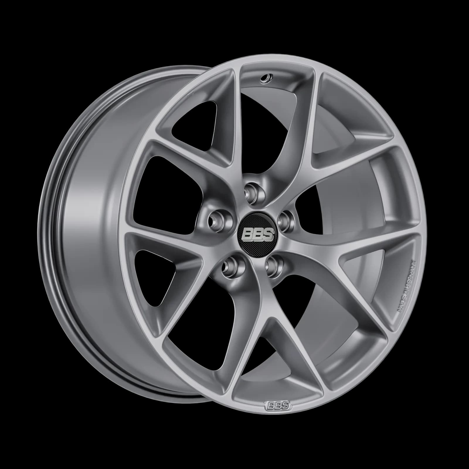 Легкосплавний диск 18" BBS SR 18x9 ET21 5x112 Himalaya Grey сатиновий - фото My Tuning Lab