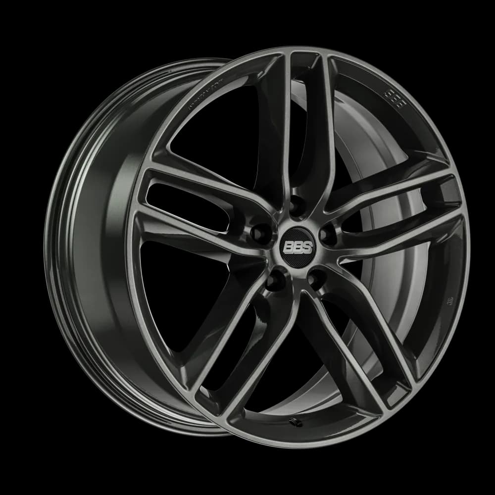 Легкосплавний диск 20" BBS SX 20x9 ET33 5x112 Crystal чорний - фото My Tuning Lab