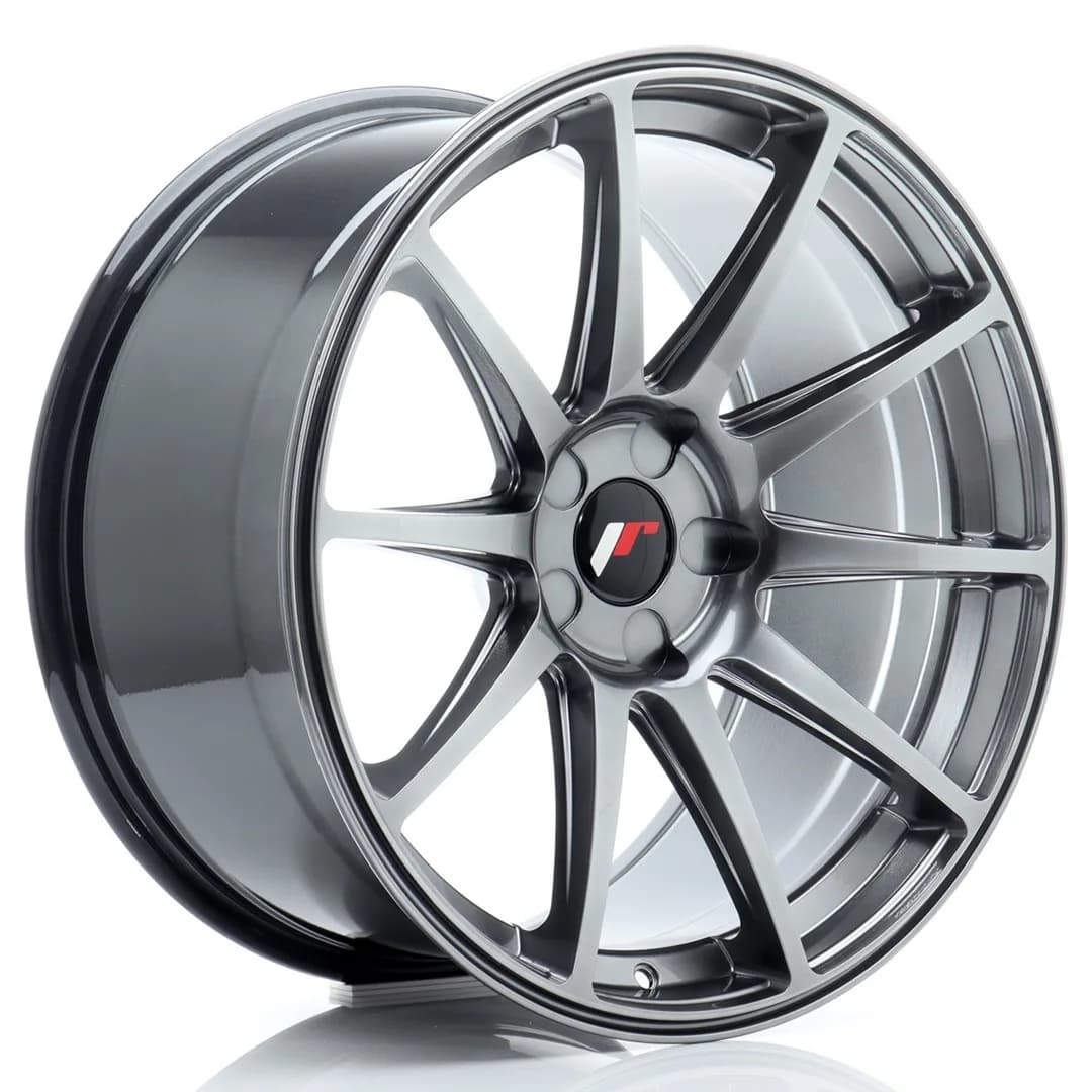 Легкосплавний диск 19" Japan Racing JR11 19x9,5 ET35 5x120 насичений чорний - фото My Tuning Lab
