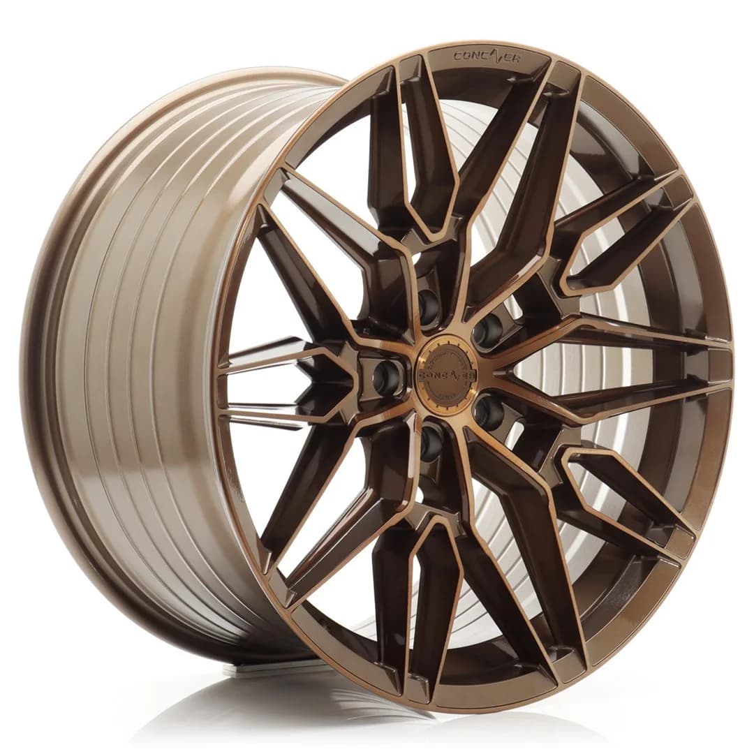 Легкосплавний диск 19" Concaver CVR6 19x8,5 ET25 5x112 брашований бронза - фото My Tuning Lab