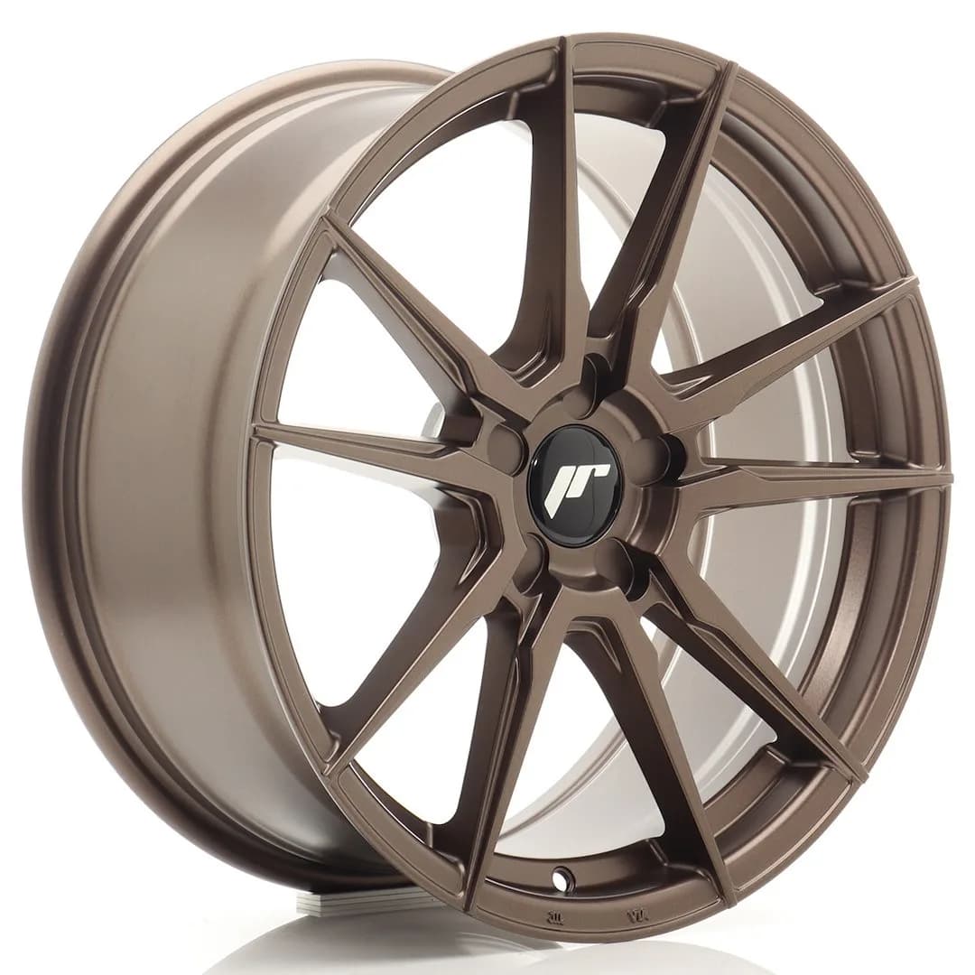 Легкосплавний диск 18" Japan Racing JR21 18x8,5 ET45 5x112 Matt бронза - фото My Tuning Lab