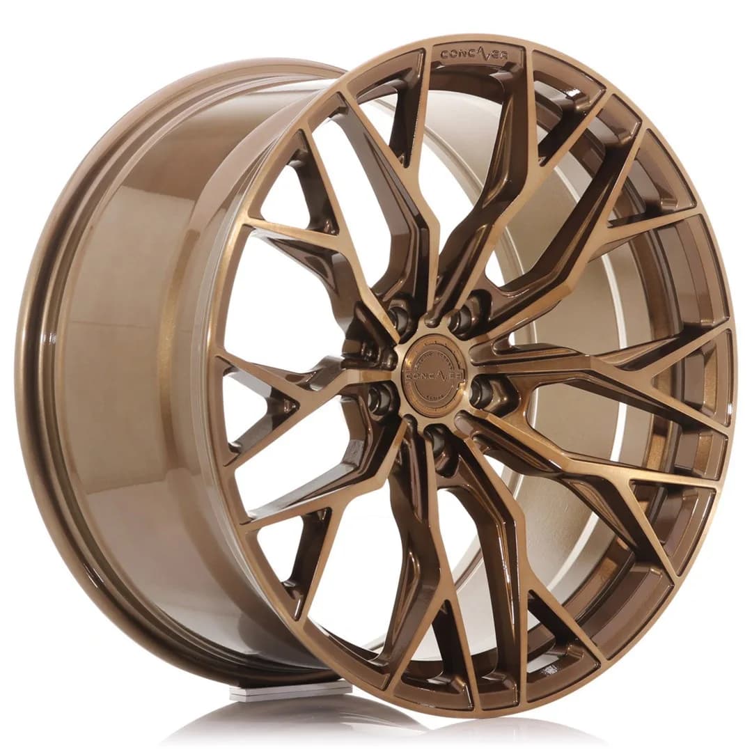 Легкосплавний диск 19" Concaver CVR1 19x8 ET40 5x120 брашований бронза - фото My Tuning Lab