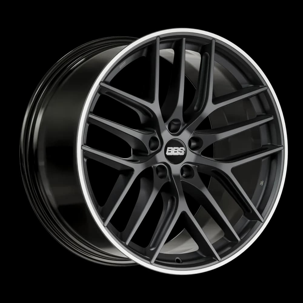 Легкосплавний диск 20" BBS CC-R 20x9,5 ET48 5x112 чорний сатиновий - фото My Tuning Lab