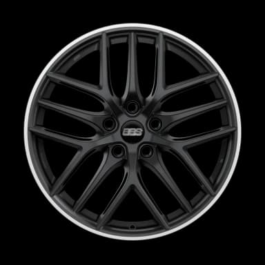 Легкосплавний диск 19" BBS CC-R 19x9 ET48 5x120 чорний сатиновий - фото My Tuning Lab