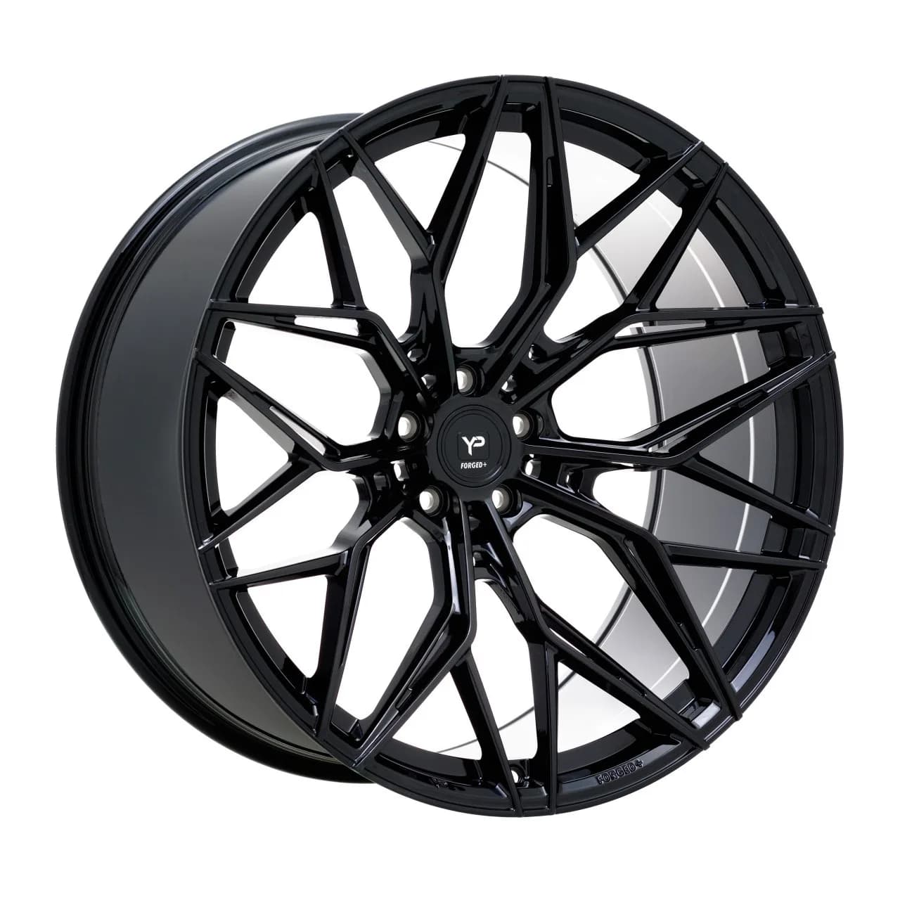 Легкосплавний диск 22" Yido Performance Forged+ 6 22x11 ET12 5x112 глянцевий чорний - фото My Tuning Lab