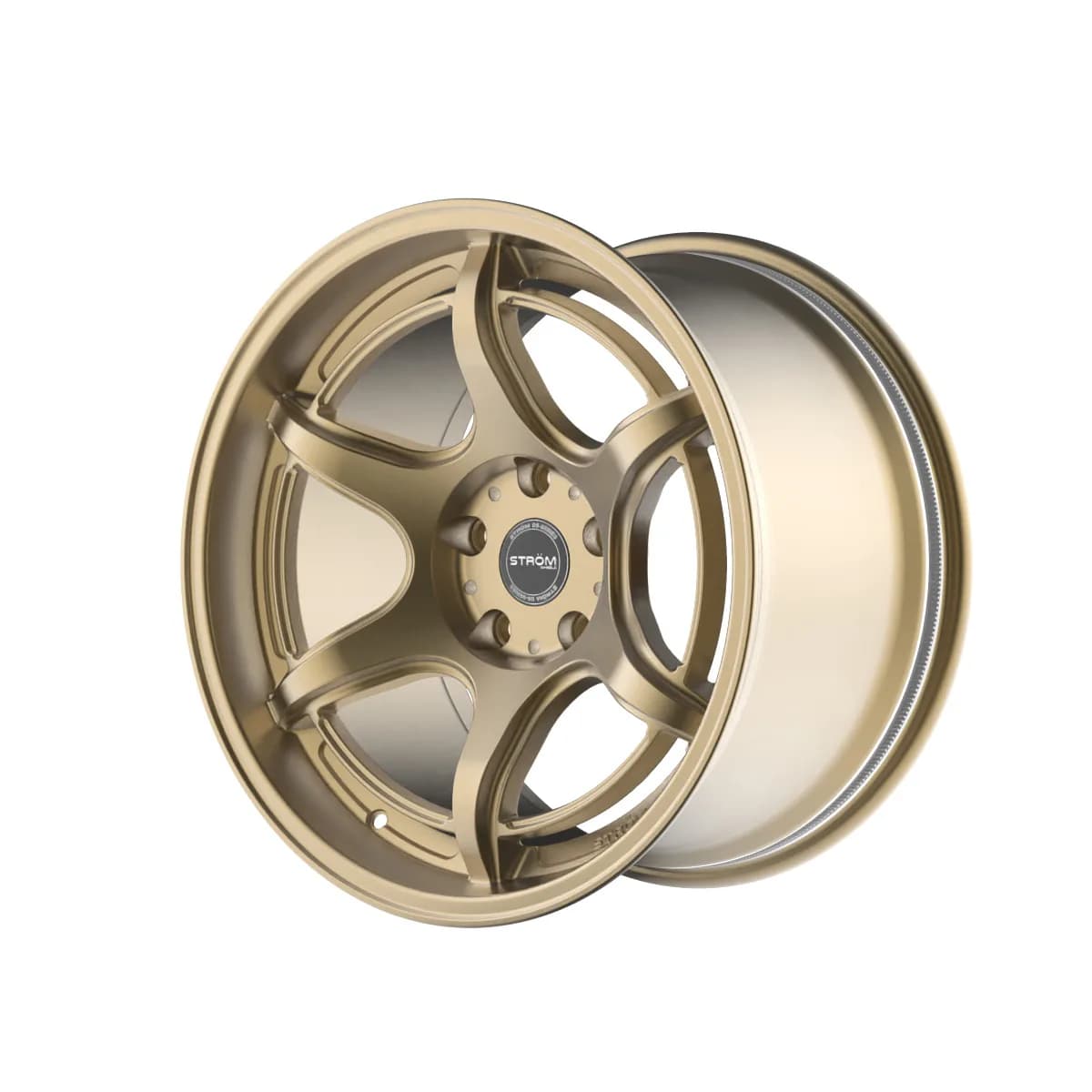Легкосплавний диск 18" Strom DS-F45 18x9 ET30 5x114.3 сатинова бронза - фото My Tuning Lab
