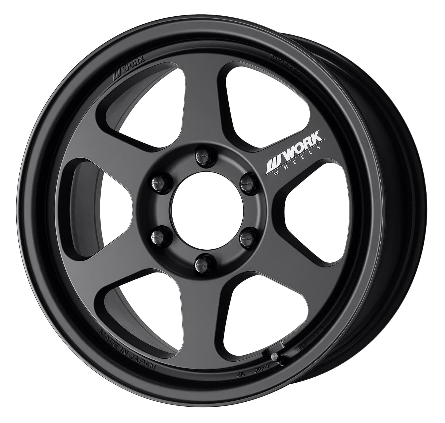 Легкосплавний диск 18" Work Wheels Meister L1-1P SUV 18x8,5 BLANK матовий чорний (MBL) - фото My Tuning Lab