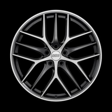 Легкосплавний диск 20" BBS CC-R 20x8,5 ET32 5x120 сатиновий графіт алмазне фрезерування - фото My Tuning Lab