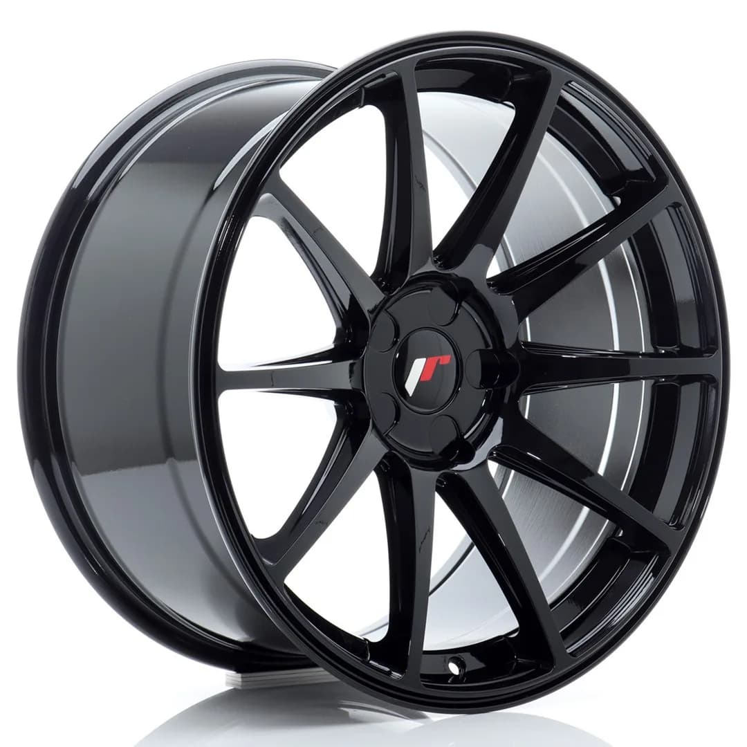 Легкосплавний диск 19" Japan Racing JR11 19x9,5 ET35 5x120 глянцевий чорний - фото My Tuning Lab