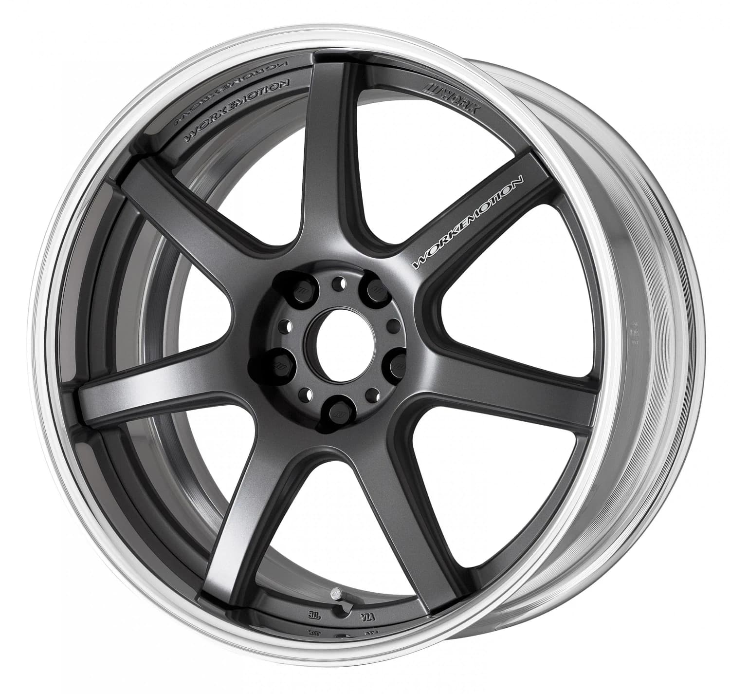 Легкосплавний диск 20" Work Wheels Work Emotion T7R-2P Step Rim 20x11,5 BLANK матовий графіт (MGM) - фото My Tuning Lab