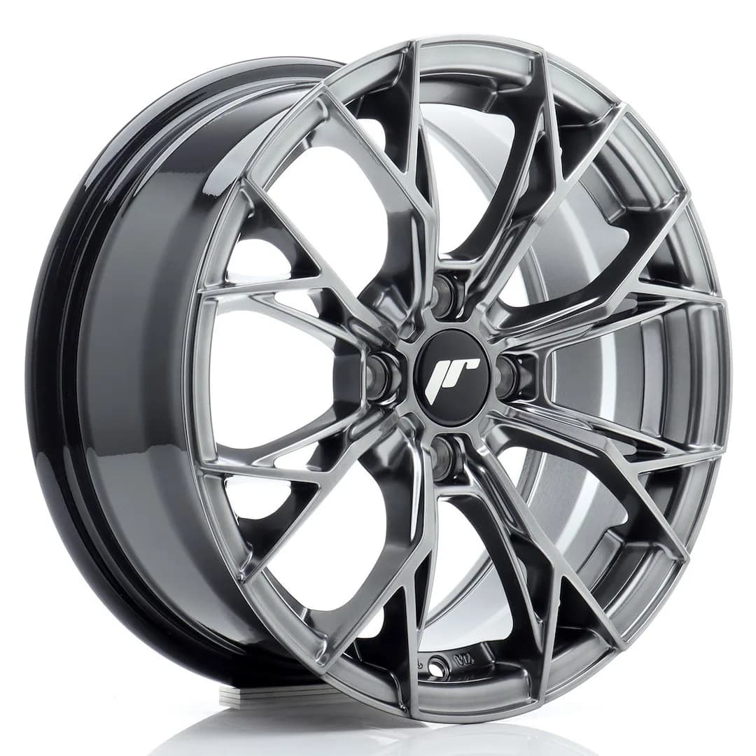 Легкосплавний диск 15" Japan Racing JR49 15x6,5 ET35 4x100 насичений чорний - фото My Tuning Lab