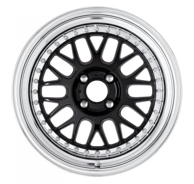 Легкосплавний диск 17" Work Wheels Meister M1-3P 17x11,5 BLANK чорний (BLK) - фото My Tuning Lab
