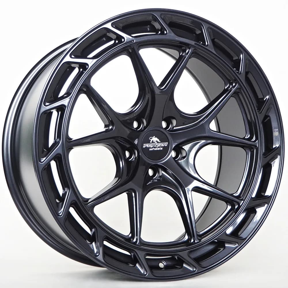 Легкосплавний диск 20" Forzza Saturn 20x10 ET40 5x112 чорний Magic - фото My Tuning Lab