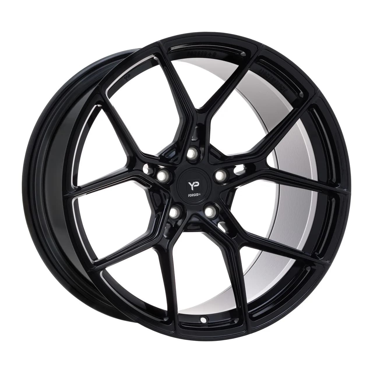 Легкосплавний диск 20" Yido Performance Forged+R RS1 20x11 ET33 5x120 глянцевий чорний - фото My Tuning Lab