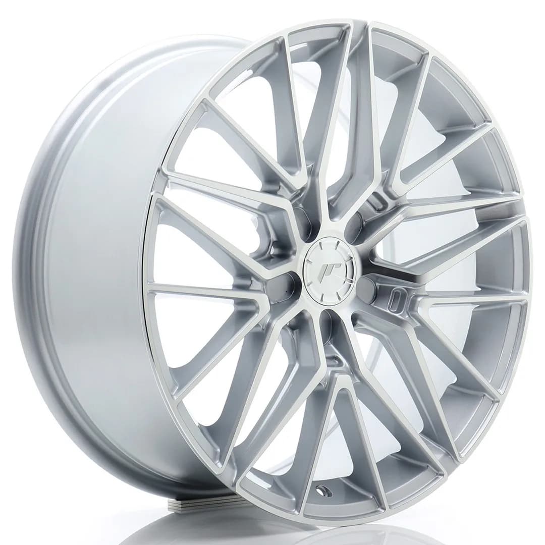 Легкосплавний диск 18" Japan Racing JR38 18x8 ET40 5x120 срібний з фрезеруванням - фото My Tuning Lab