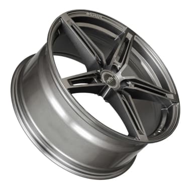 Легкосплавний диск 19" Raffa RF-01 19x8,5 ET45 5x112 Matt Graphit - фото My Tuning Lab