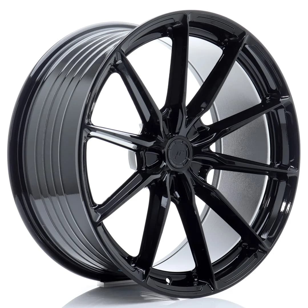 Легкосплавний диск 21" Japan Racing JR37 21x10,5 ET25 5x112 глянцевий чорний - фото My Tuning Lab