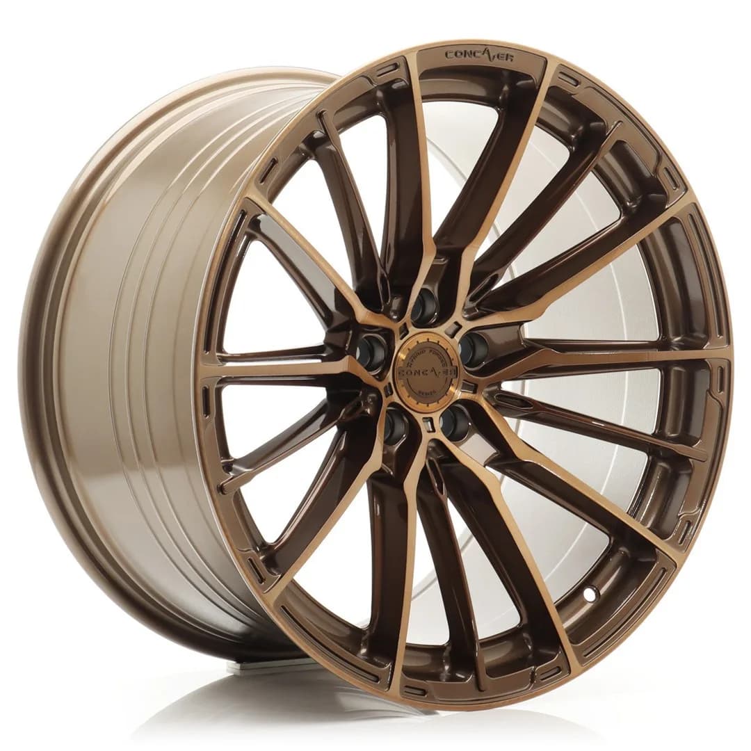 Легкосплавний диск 19" Concaver CVR7 19x8,5 ET35 5x112 брашований бронза - фото My Tuning Lab