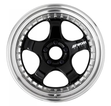Легкосплавний диск 18" Work Wheels Meister S1-3P 18x8 BLANK чорний (BLK) - фото My Tuning Lab