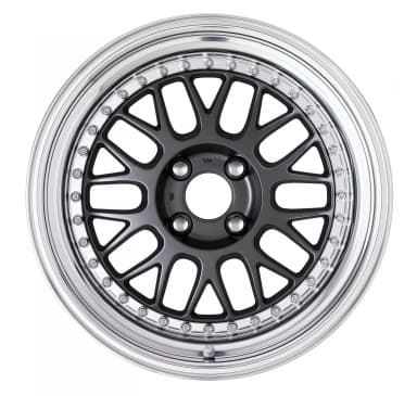 Легкосплавний диск 17" Work Wheels Meister M1-3P 17x12,5 BLANK матовий графіт (MGM) - фото My Tuning Lab