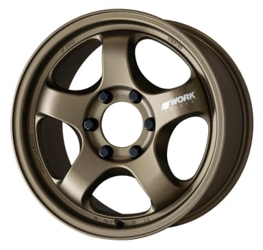 Легкосплавний диск 17" Work Wheels Meister S1-1P SUV 17x8 BLANK Matte бронза (AHG) - фото My Tuning Lab